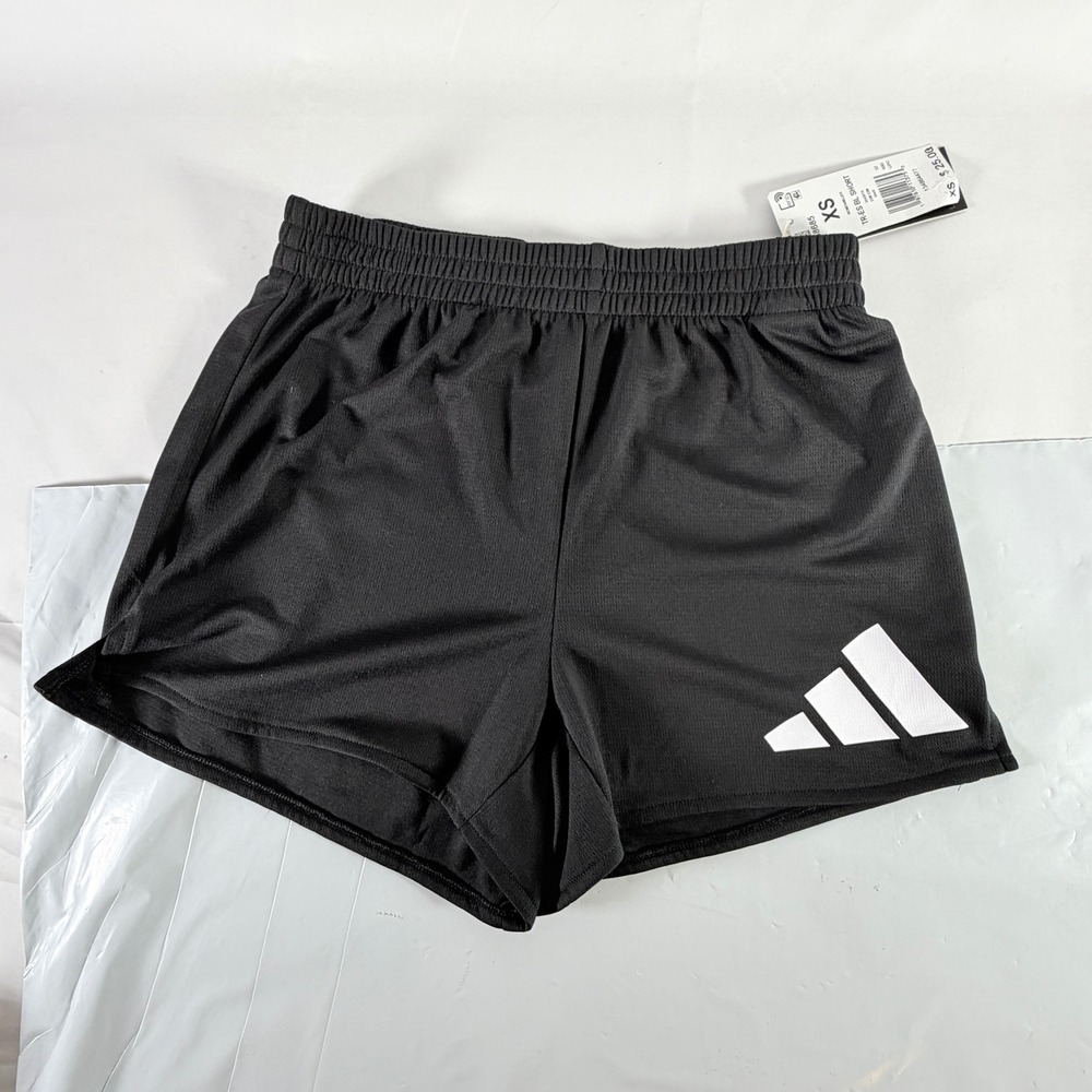 adidas Women Train Essentials Big Logo Shorts Black XS